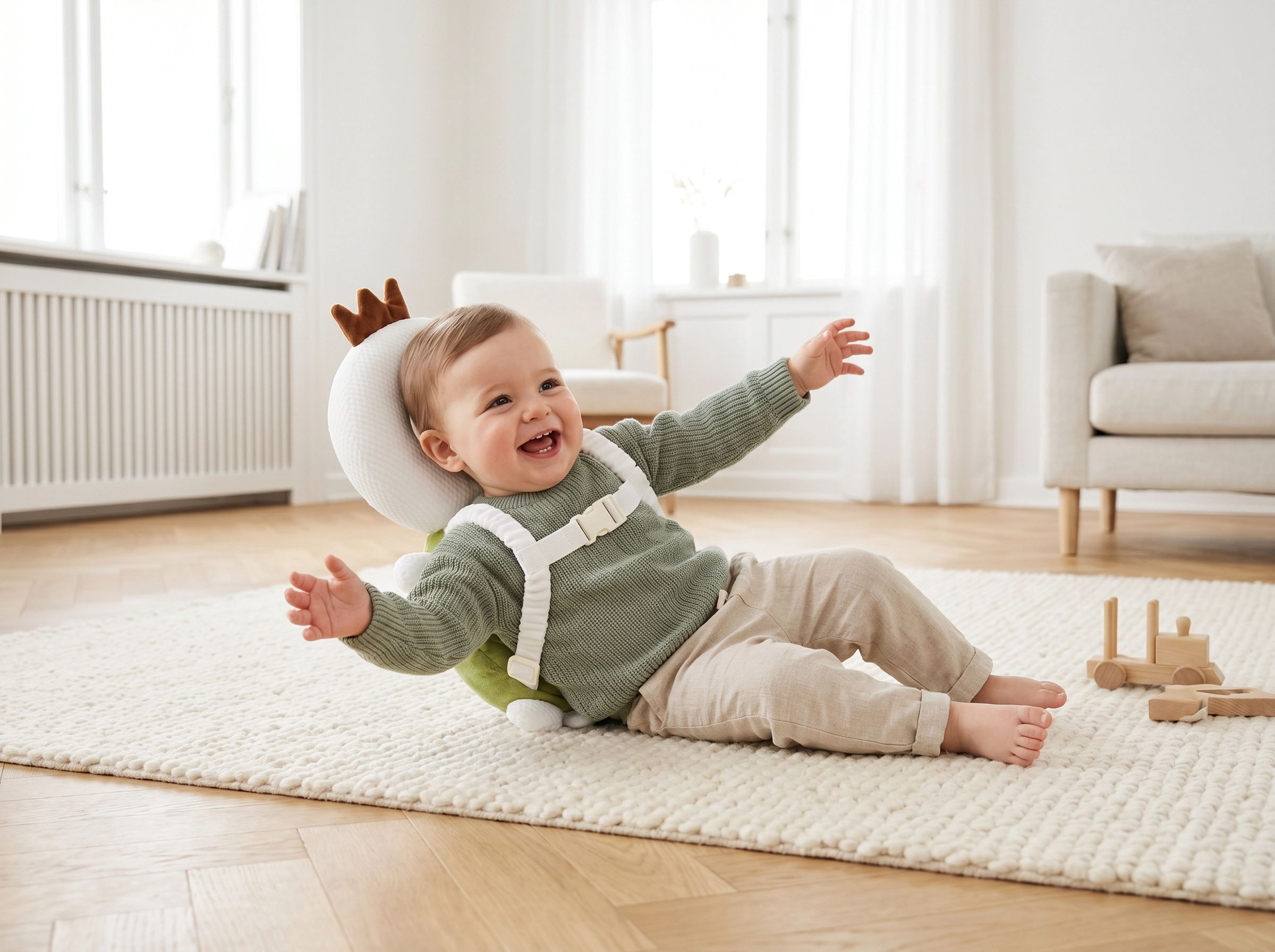 Hovedbeskyttelsespuder til Baby