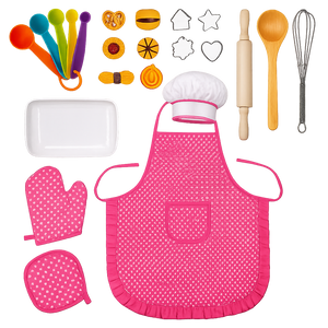 Minichef Køkkensæt (Pink)