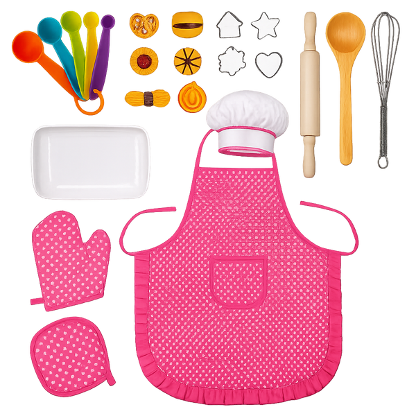 Minichef Køkkensæt (Pink)
