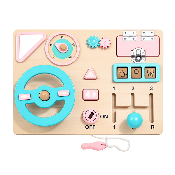 Montessori Busy Board – Bil
